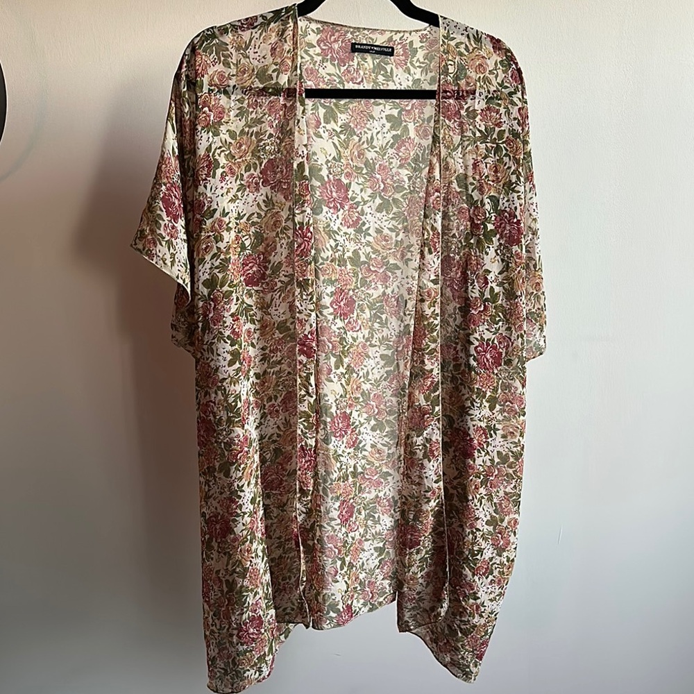 Floral Kimono Jacket